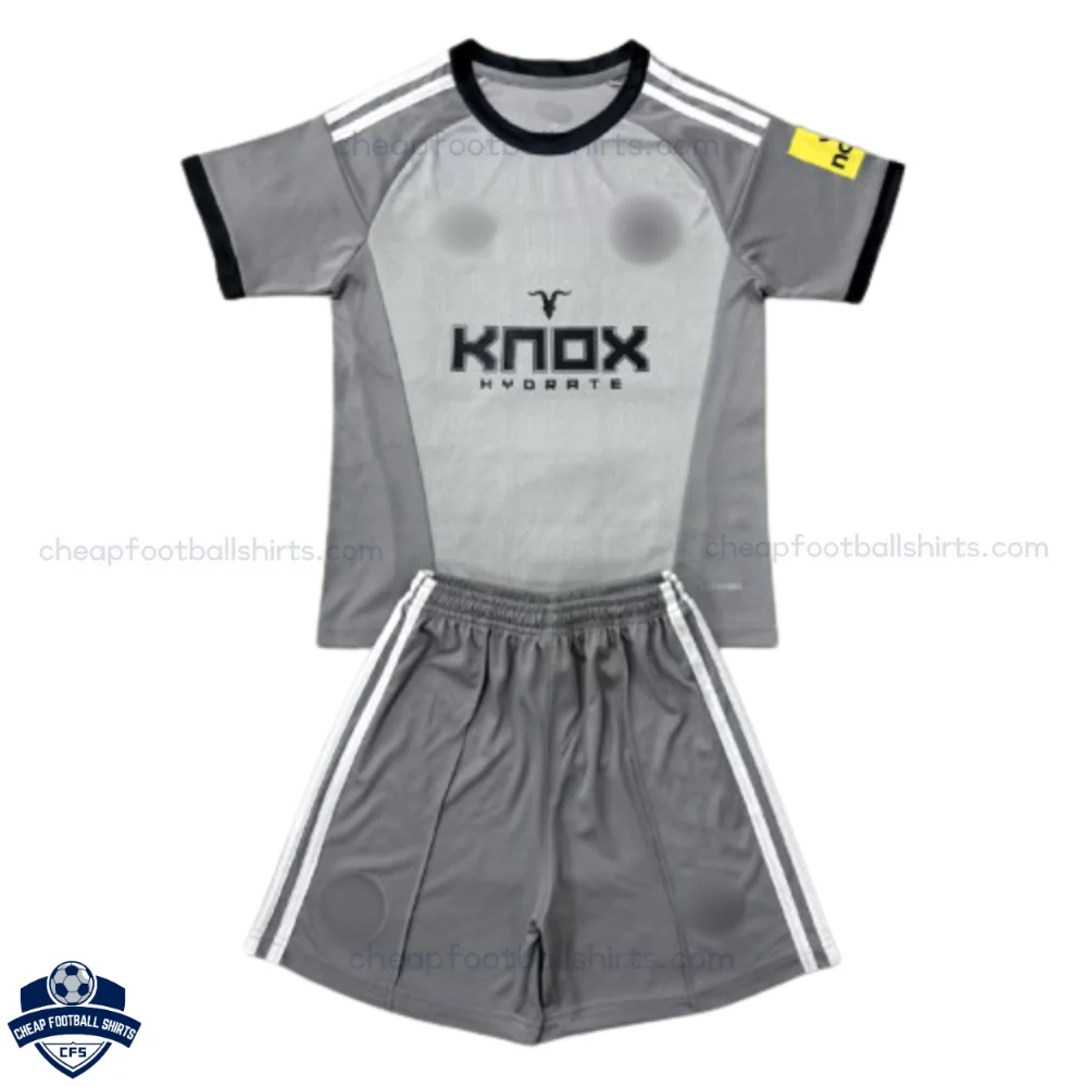 Newcastle United Grey Goalkeeper Kids Cheap Football Kit 2026/27 - Front View