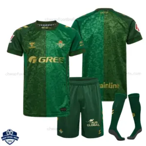 Real Betis Away Kids Cheap Football Kit 2026/27 - Overview