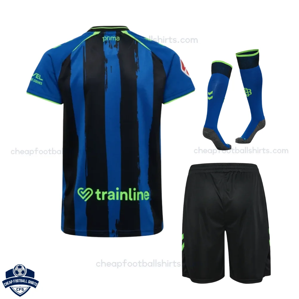 Real Betis Third Kids Cheap Football Kit 2026/27 - Back View