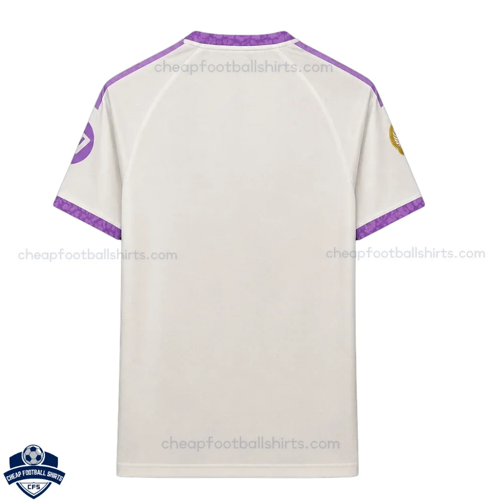 Real Madrid 125th Commemorative Edition Men Cheap Football Shirt 2026/27 - Back View