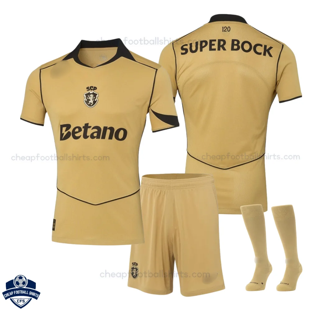 Sporting CP Away Kids Cheap Football Kit 2026/27 - Overview