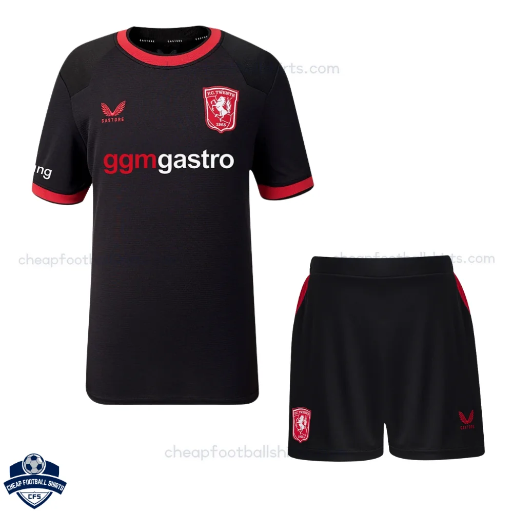 Twente Away Kids Cheap Football Kit 2026/27 - Front View