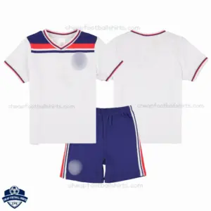 Retro England Home Kids Cheap Football Kit 1982