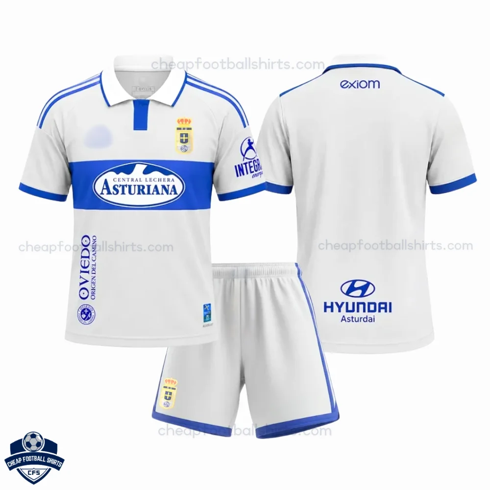 Real Oviedo Away Kids Cheap Football Kit 2026/27