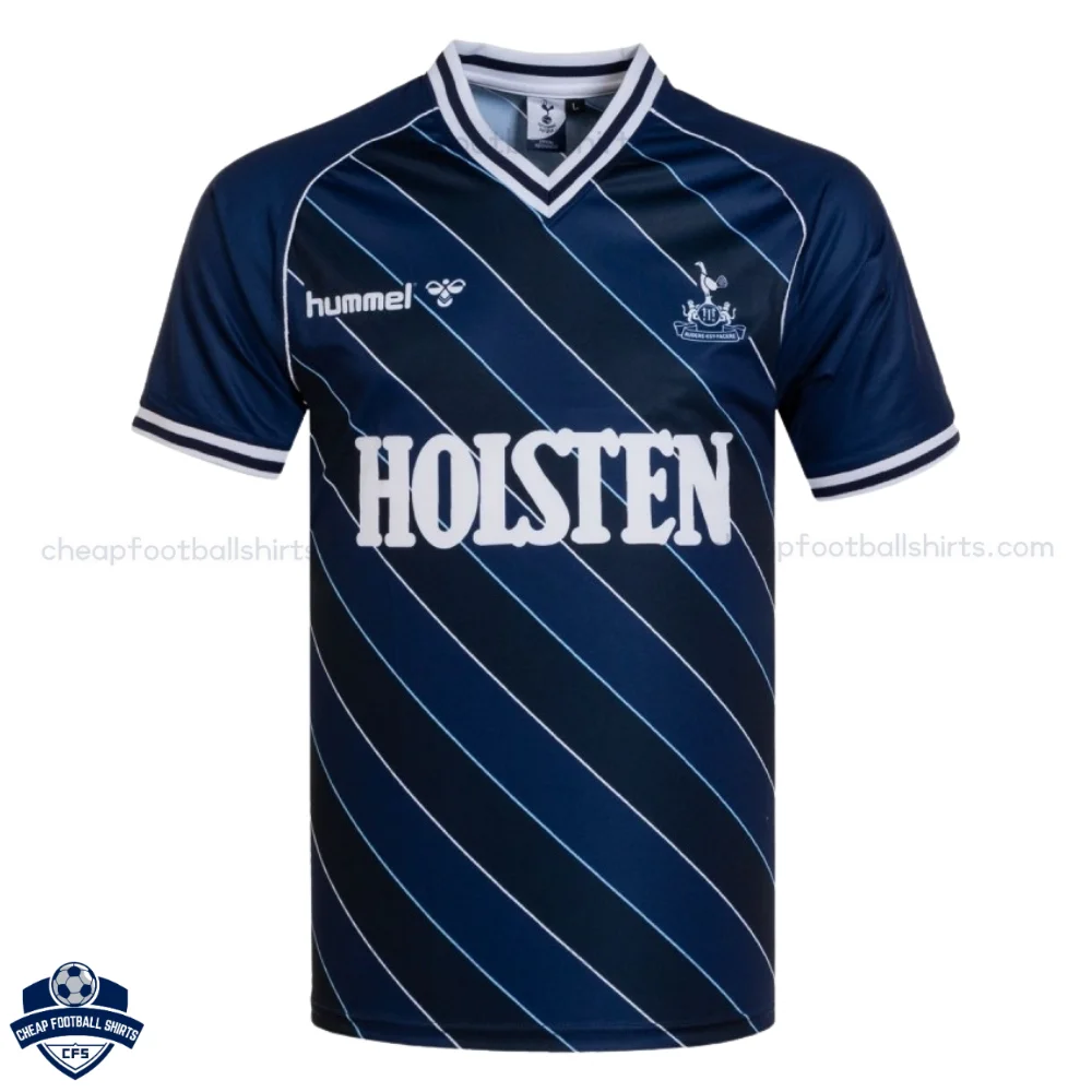 Tottenham Hotspur Away Men Cheap Football Shirt 1988 - Front view