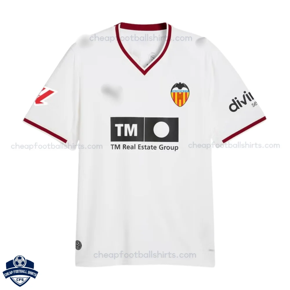 Valencia CF Home Men Cheap Football Shirt 2026/27 - Front view