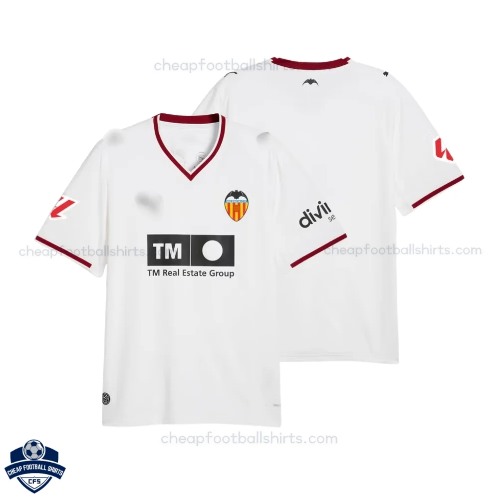 Valencia CF Home Men Cheap Football Shirt 2026/27