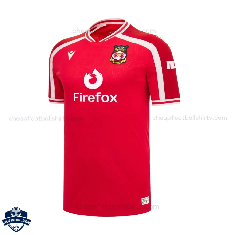 Wrexham Home Men Cheap Football Shirt 2026/27 - Front view