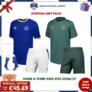Everton 2026/27 Gift Pack - Home and Third Kids Cheap Football Kits - Overview