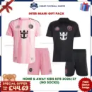 Inter Miami 2026/27 Gift Pack - Home and Away Kids Cheap Football Kits (No Socks) - Overview