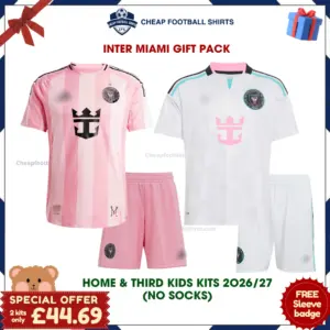 Inter Miami 2026/27 Gift Pack - Home and Third Kids Cheap Football Kits (No Socks) - Overview