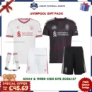 Liverpool 2026/27 Gift Pack - Away and Third Kids Cheap Football Kits - Overview