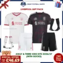 Liverpool 2026/27 Gift Pack - Away and Third Kids Cheap Football Kits - Overview