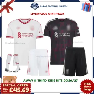 Liverpool 2026/27 Gift Pack - Away and Third Kids Cheap Football Kits - Overview