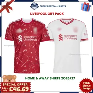 Liverpool 2026/27 Gift Pack – Home and Away Men Cheap Football Shirts - Overview