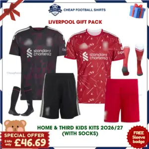 Liverpool 2026/27 Gift Pack - Home and Third Kids Cheap Football Kits - Overview
