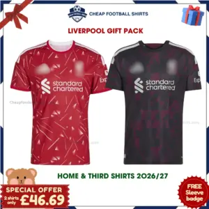 Liverpool 2026/27 Gift Pack – Home and Third Men Cheap Football Shirts - Overview