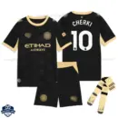 Manchester City Away Kids Cheap Football Kit 2026/27 - CHERKI 10 - Overview with socks