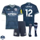 Newcastle United Away Kids Cheap Football Kit 2026/27 - THIAW 12 - Overview with socks