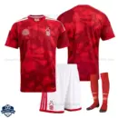 Nottingham Forest Home Kids Cheap Football Kit 2026/27 - Overview with socks