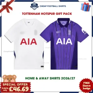 Tottenham Hotspur 2026/27 Gift Pack – Home and Third Men Cheap Football Shirts - Overview