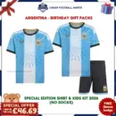 Argentina 2026 Gift Pack – Special Edition Dad Shirt and Son Kit - Overview