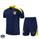 Atletico Madrid Blue Pre Match Training Adult Cheap Football Kit 2025/26 - Front View