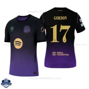 Barcelona GORDON 17 Away Men Cheap Football Shirt 2026/27 - Overview