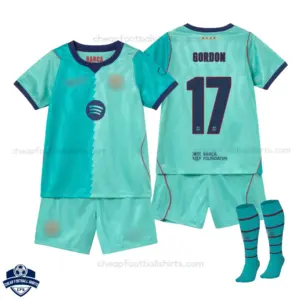Barcelona GORDON 17 Third Kids Cheap Football Kit 2026/27 - Overview