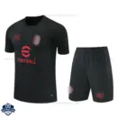 AC Milan Black Training Kids Cheap Football Kit 2026/27 - Front View