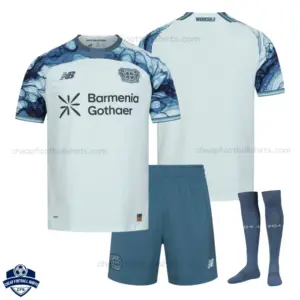 Bayer Leverkusen Away Kids Cheap Football Kit 2026/27- Overview