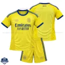 Real Madrid Yellow Goalkeeper Kids Cheap Football Kit 2026/27 - Overview
