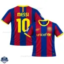 Retro Barcelona MESSI 10 Home Men Cheap Football Shirt 2010/11 - Overview