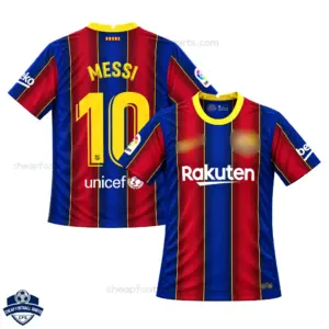 Retro Barcelona MESSI 10 Home Men Cheap Football Shirt 2020/21 - Overview