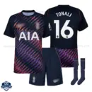 Tottenham Hotspur TONALI 16 Away Kids Cheap Football Kit 2026/27 - Overview