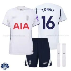 Tottenham Hotspur TONALI 16 Home Kids Cheap Football Kit 2026/27 - Overview