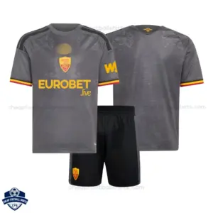 AS Roma Third Kids Cheap Football Kit 2026/27