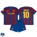 Barcelona MESSI 10 Home Kids Cheap Football Kit 2009/10
