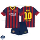 Barcelona MESSI 10 Home Kids Cheap Football Kit 2013/14