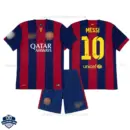Barcelona MESSI 10 Home Kids Cheap Football Kit 2014/15