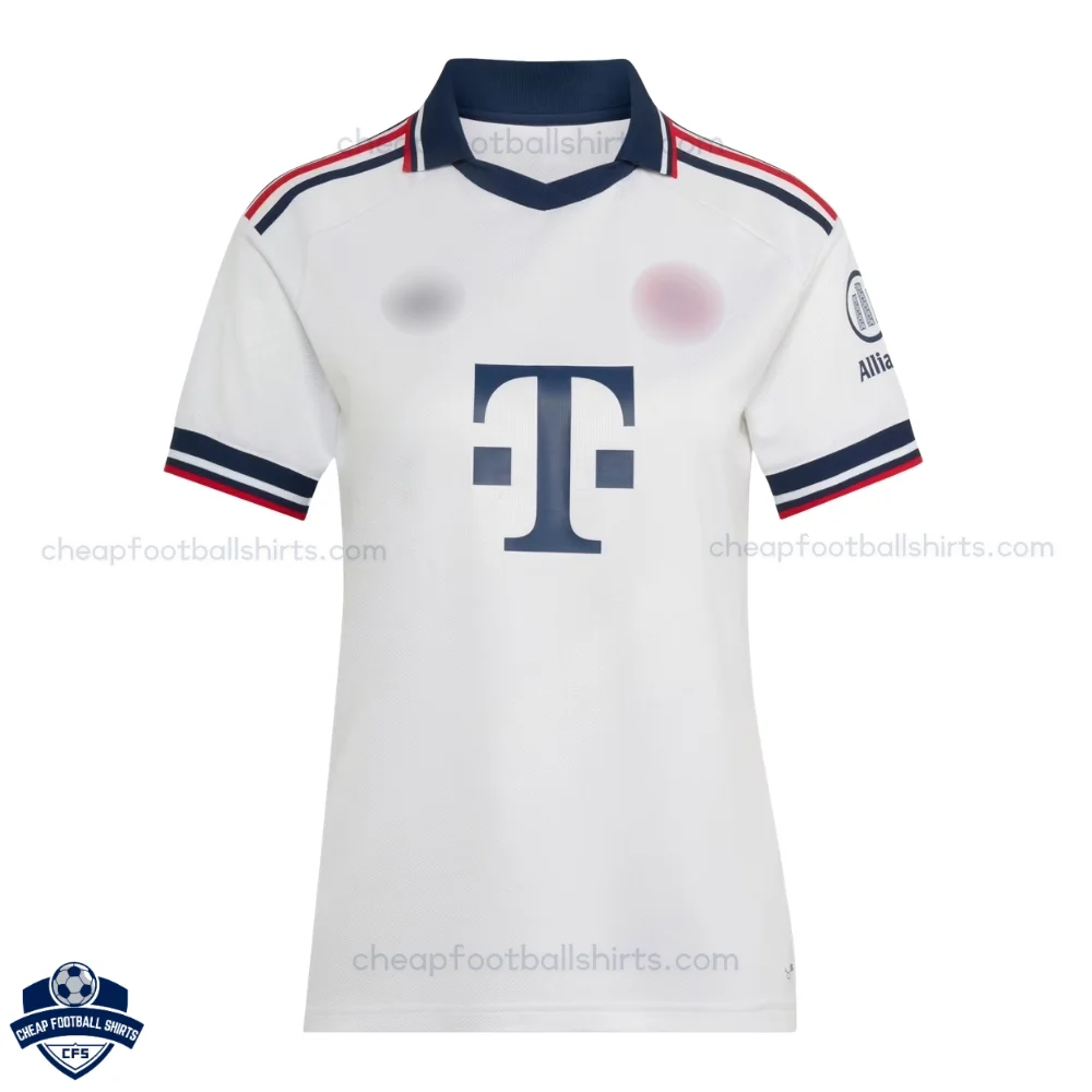 Bayern Munich Away Women Cheap Football Shirt 2026/27 - Front view