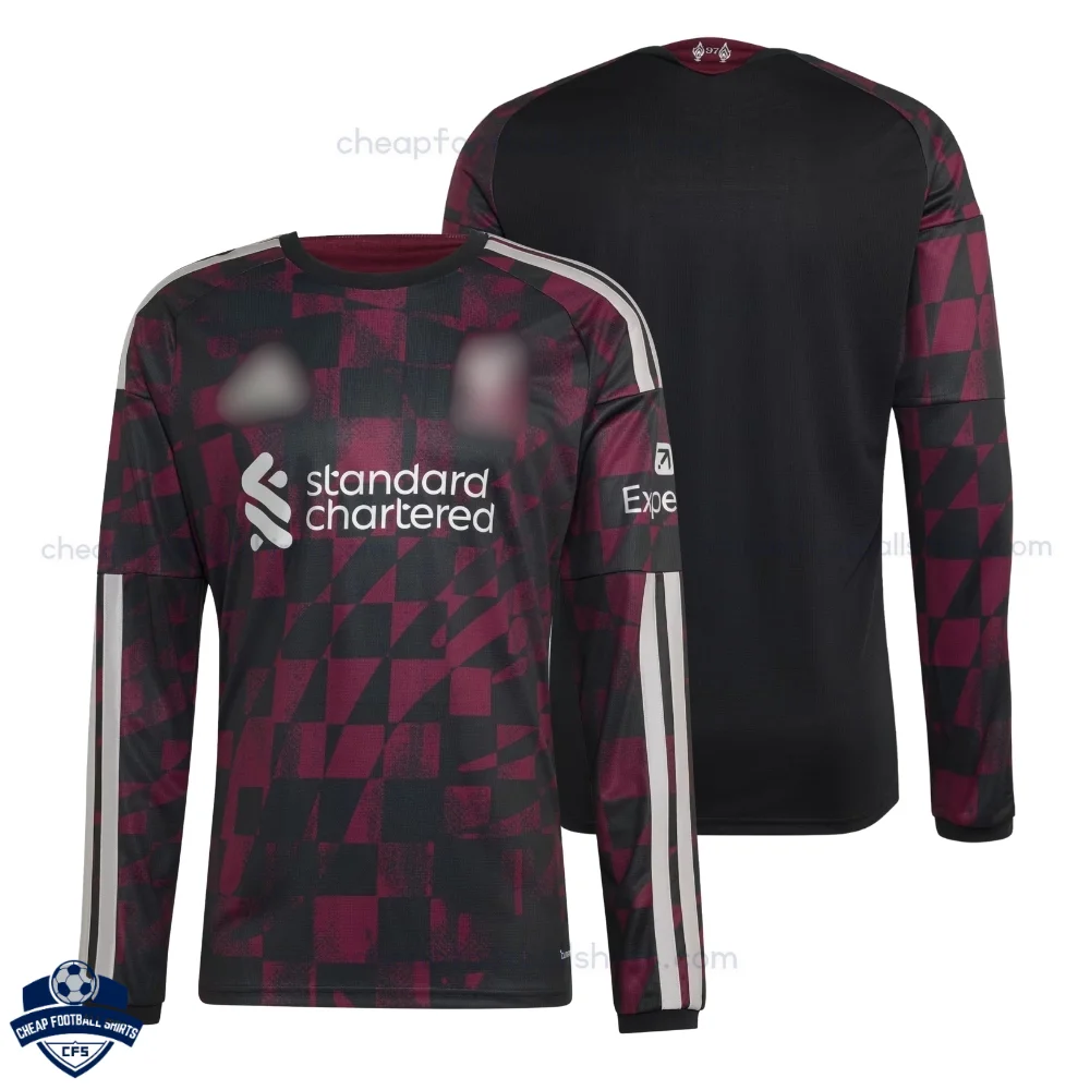 Liverpool Third Men Cheap Football Shirt 2026/27 Long Sleeve