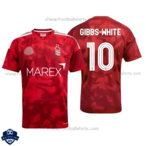 Nottingham Forest Home Men Cheap Football Shirt 2026/27 - GIBBS-WHITE 10 - Overview