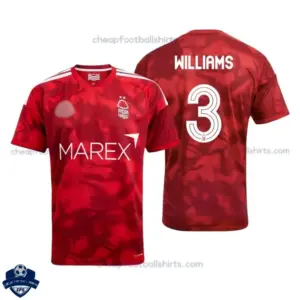 Nottingham Forest Home Men Cheap Football Shirt 2026/27 - WILLIAMS 3 - Overview