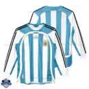 Retro Argentina Home Men Cheap Football Shirt 2006 Long Sleeve