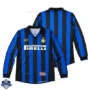 Inter Milan Home Men Cheap Football Shirt 1998/99 Long Sleeve