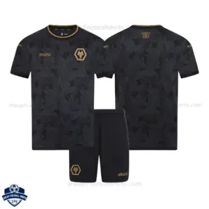 Wolves Third Kids Cheap Football Kit 2026/27