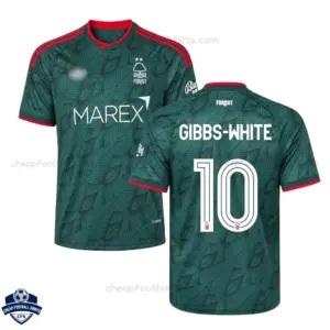 Nottingham Forest GIBBS-WHITE 10 Front Graphic away Men Cheap Football Shirt 2026/27