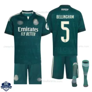 Real Madrid BELLINGHAM 5 Away Adult Cheap Football Kit 2026/27