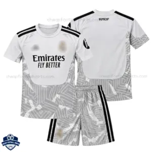 Real Madrid Grey Goalkeeper Kids Cheap Football Kit 2026/27 - Overview